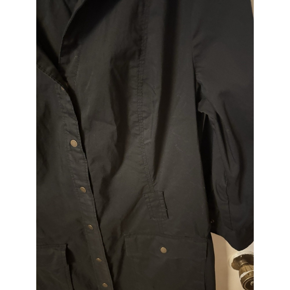 Converse Women's All Star Black 3/4 Sleeve Cotton Shirt Dress - Picture 4 of 14